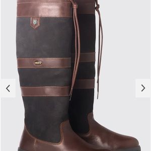 Dubary Galway boot. Black/brow